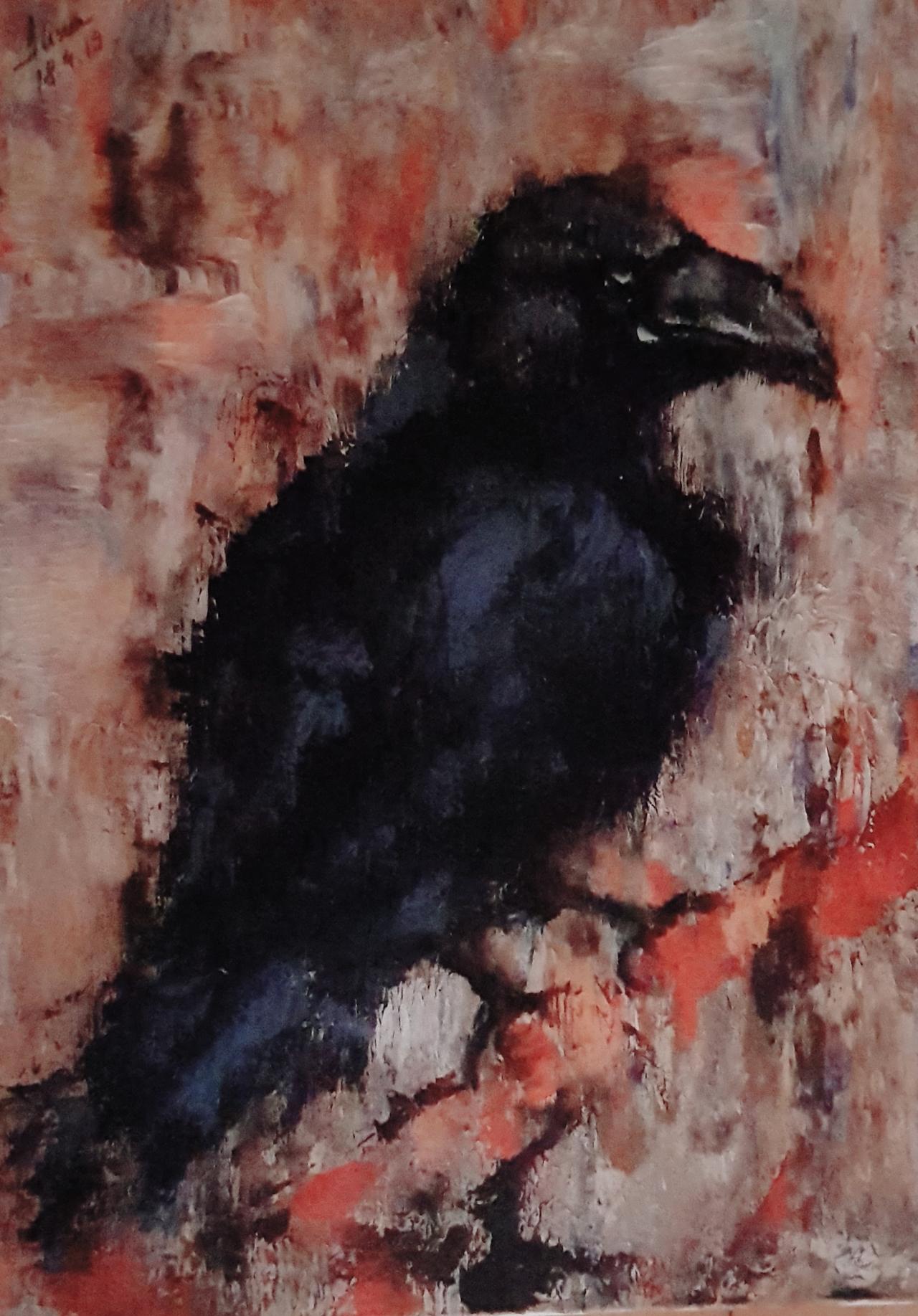 ArteDiAlina.com painting: Blue Bird